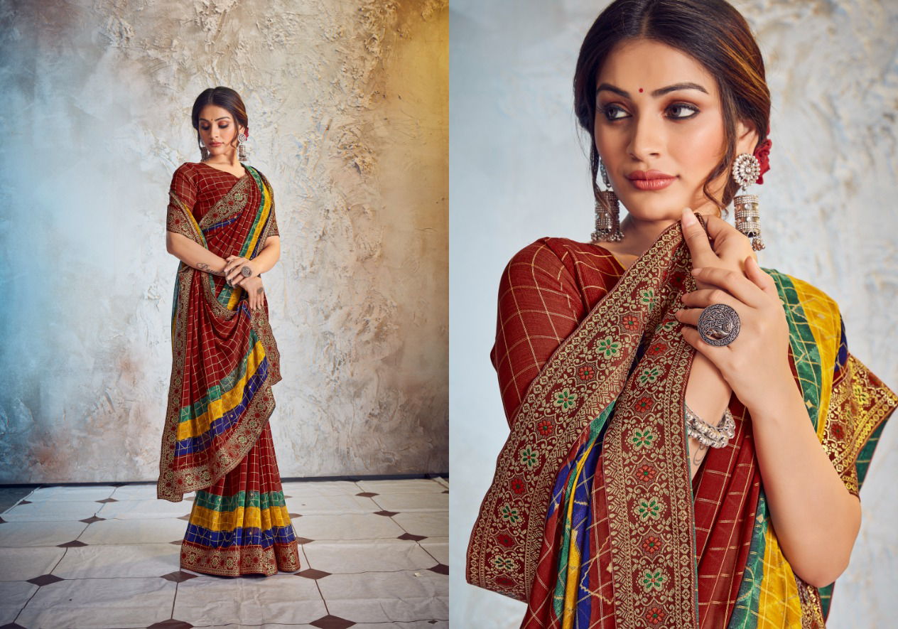 Sewing By Ynf Printed Daily Wear Sarees Catalog
